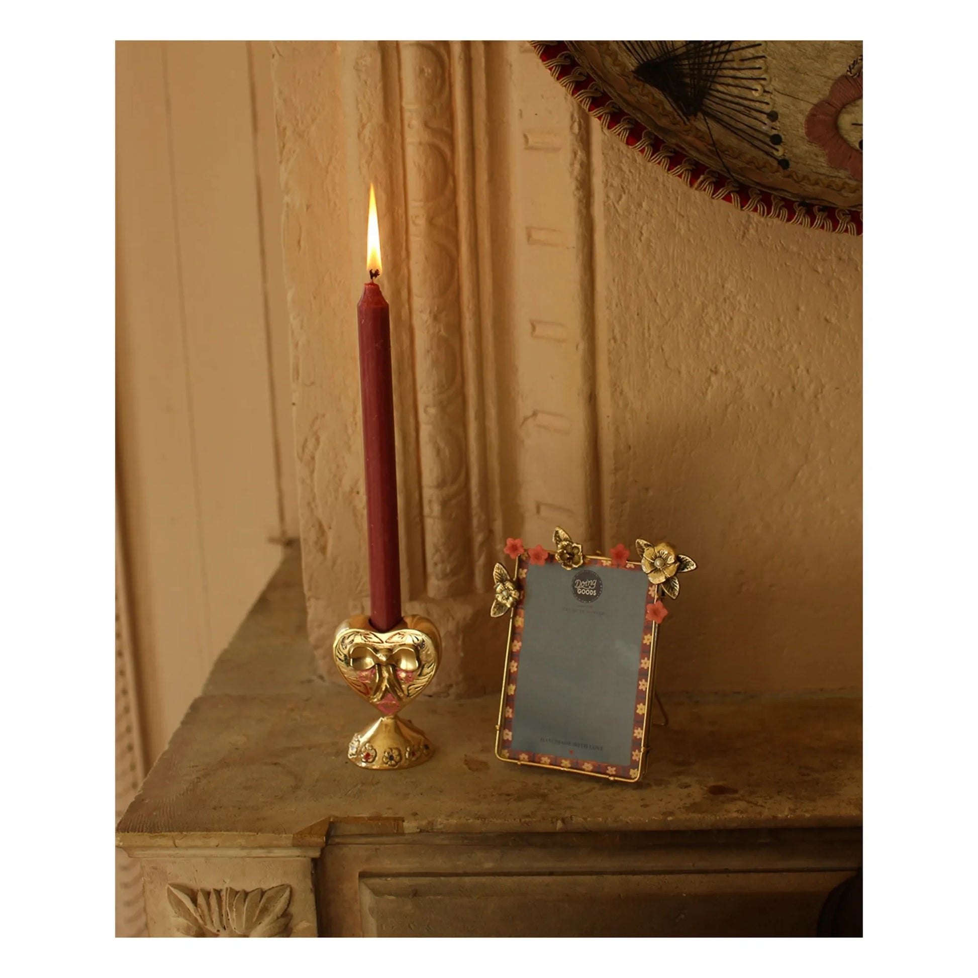 Doing Goods - Amber frame | Brass