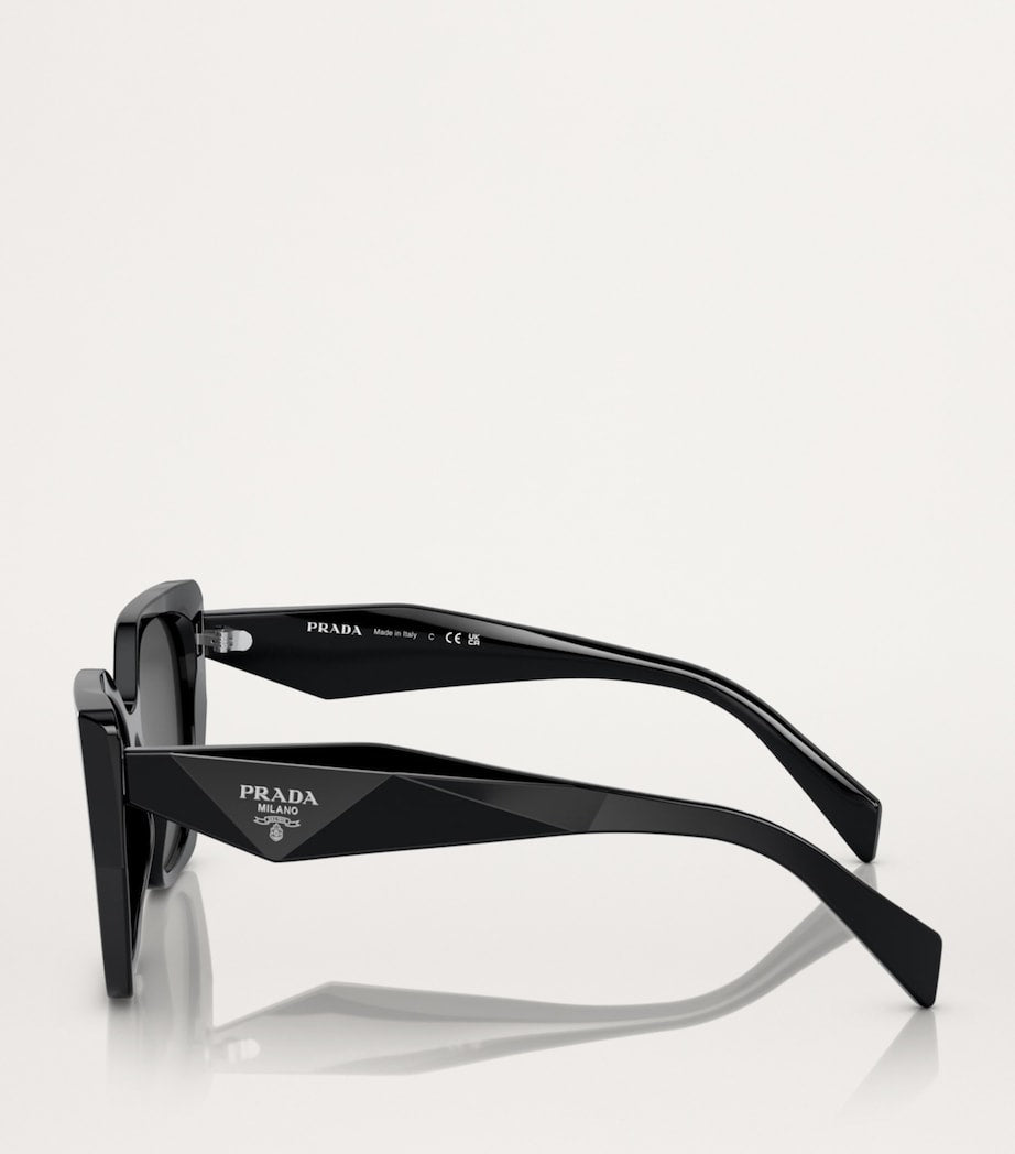 Black Geometric Sunglasses