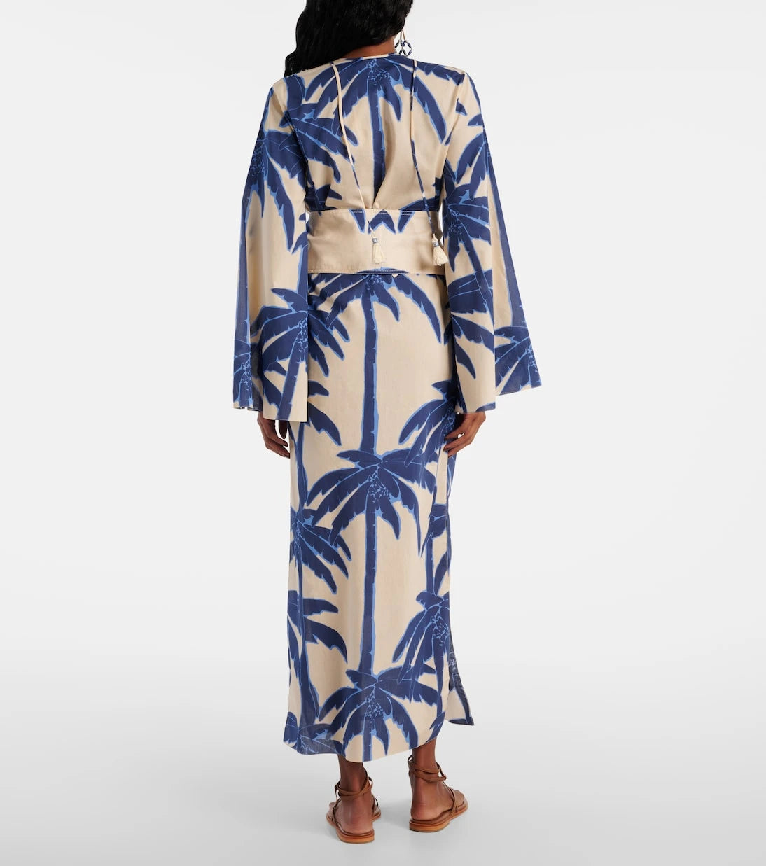جوانا أورتيز - سترة سوتافينتو قطنية مطبوعة