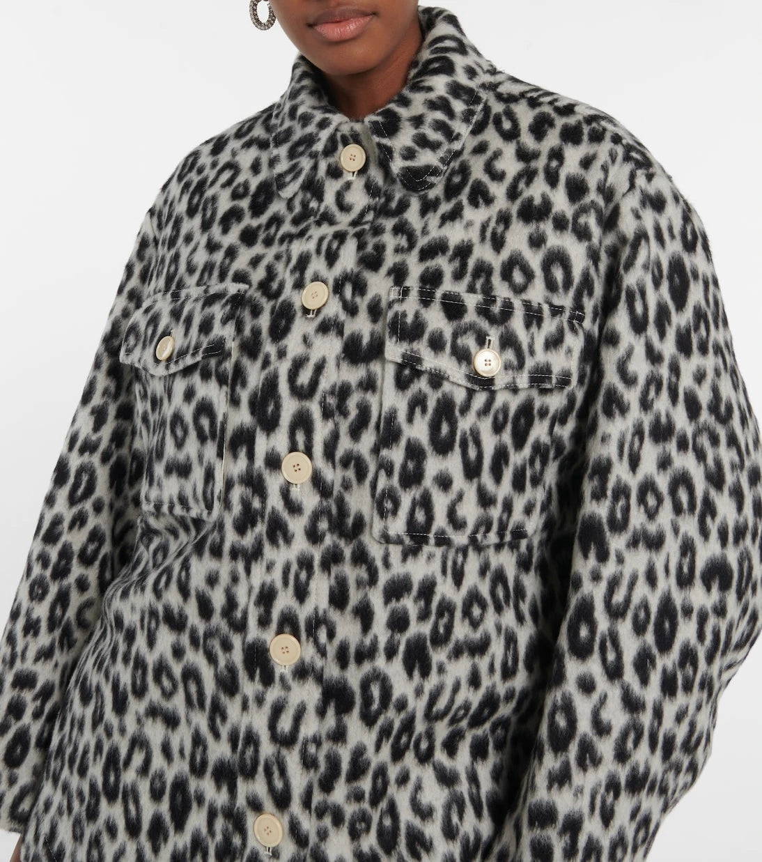 Isabel Marant - Odelino leopard-print virgin wool jacket