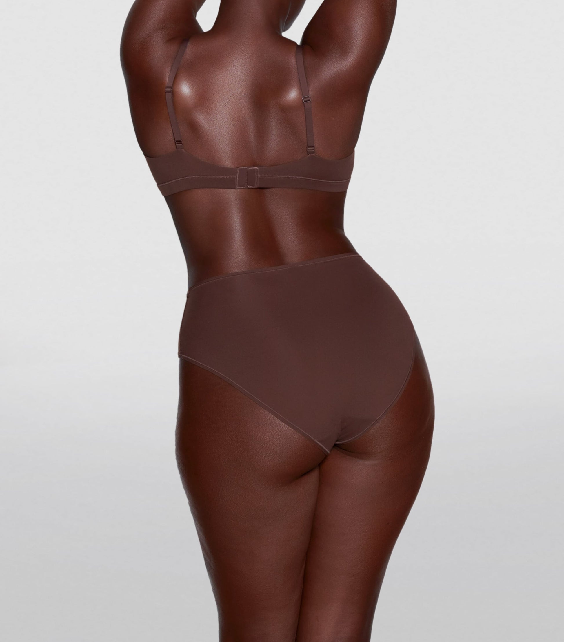 Skims Brown Fits Everybody Triangle Bralette