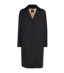 Max Mara Black Wool-Silk Coat