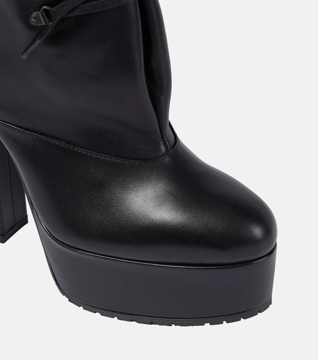 Alaïa - Trekk 135 leather ankle boots
