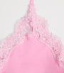 Skims Pink Lace-Trim Fits Everybody Scoop-Neck Bralette
