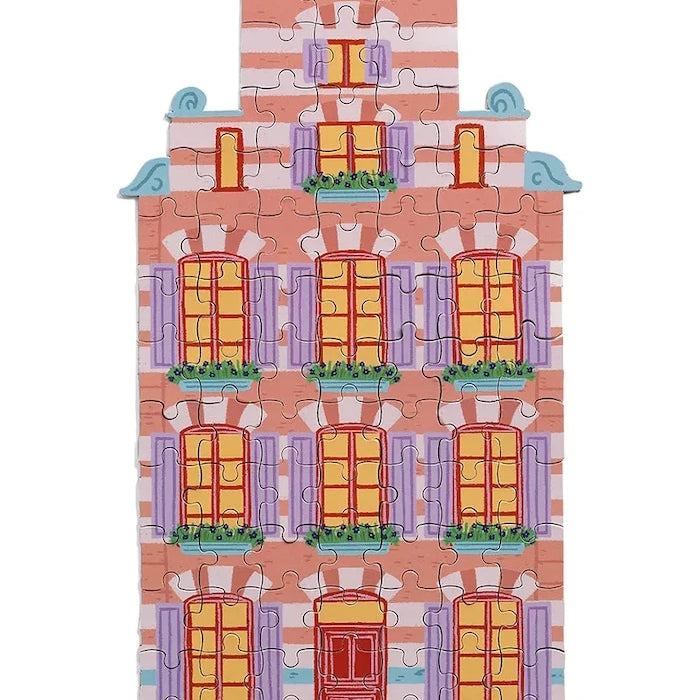Пъзел &k amsterdam Canal House Stairs 84 elementy