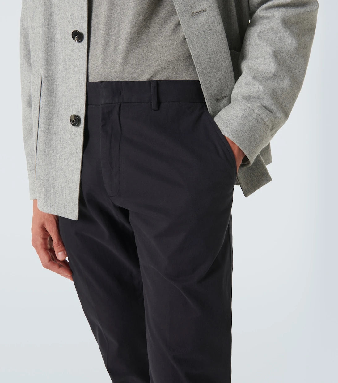 Zegna - Pamuk karışımlı chino pantolon