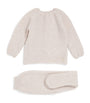 Wool-Cashmere Top and Leggings Set (0-6 Months)