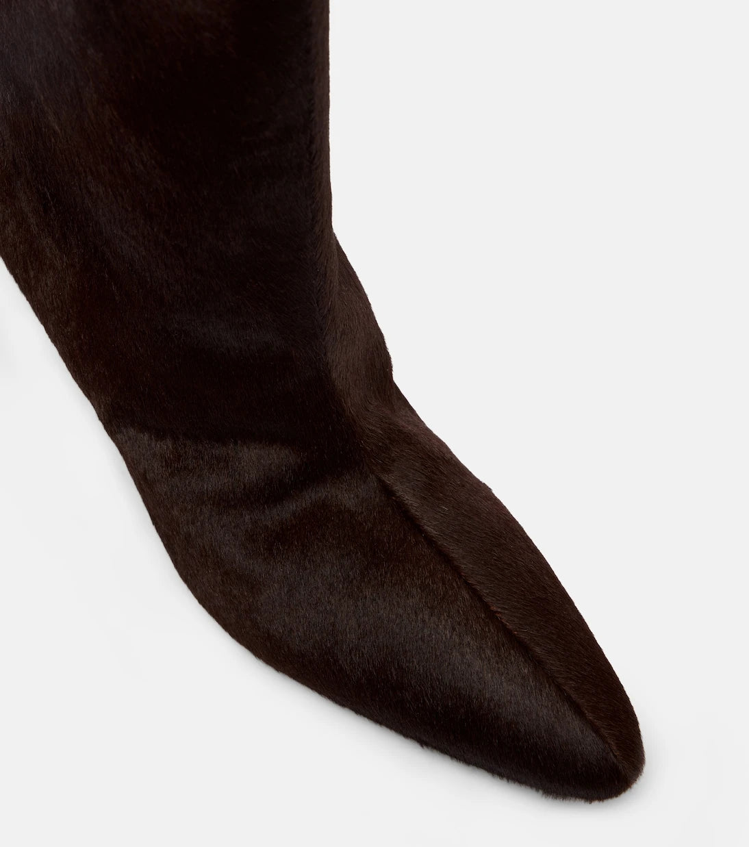 Herbert Levine - Silhouette suede knee-high boots
