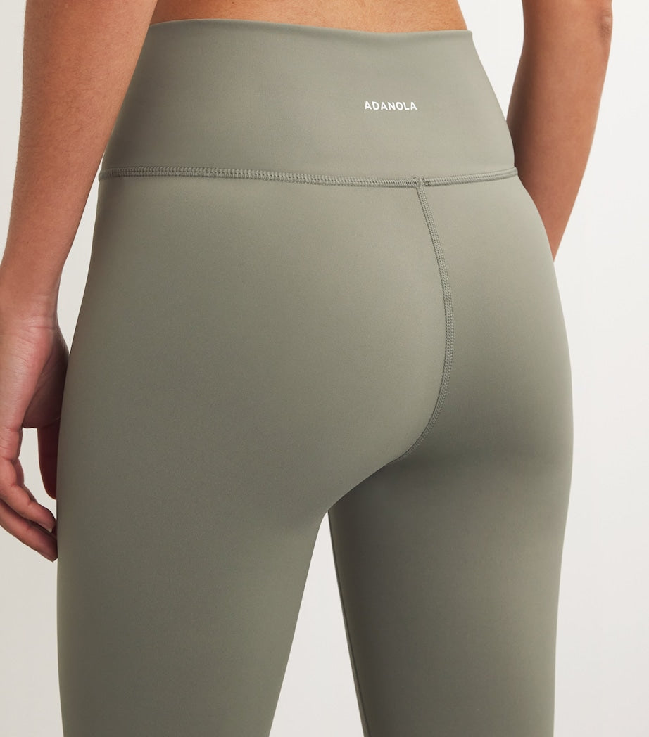 Adanola Green Ultimate Wrap Over Leggings