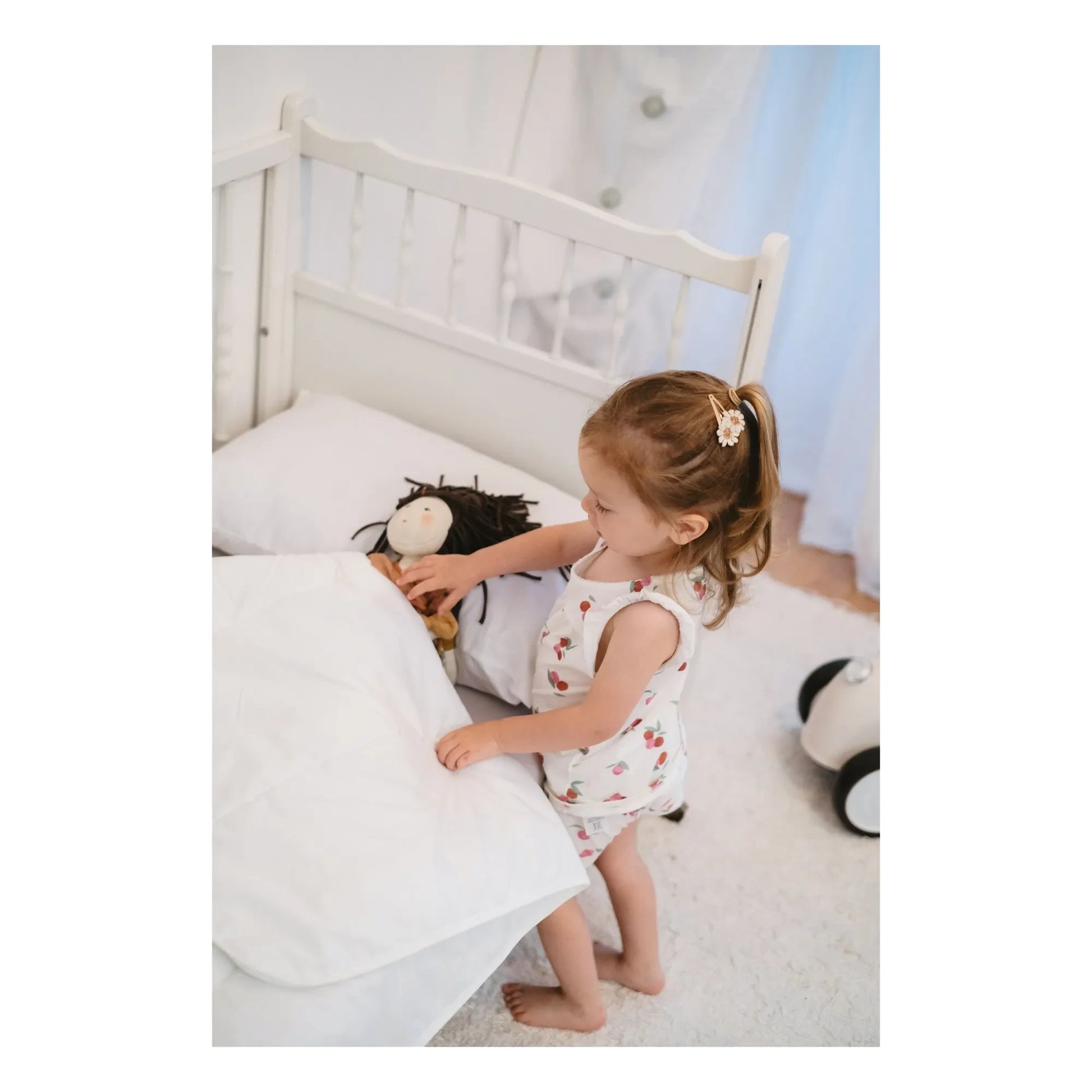 Candide - Organic cotton comforter | White