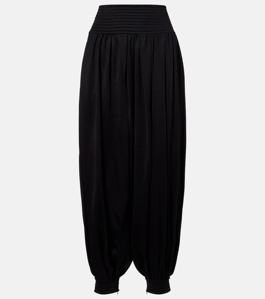 Alaïa - Wool-blend balloon pants