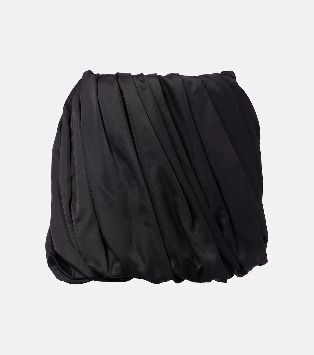 JW Anderson - Pleated satin miniskirt