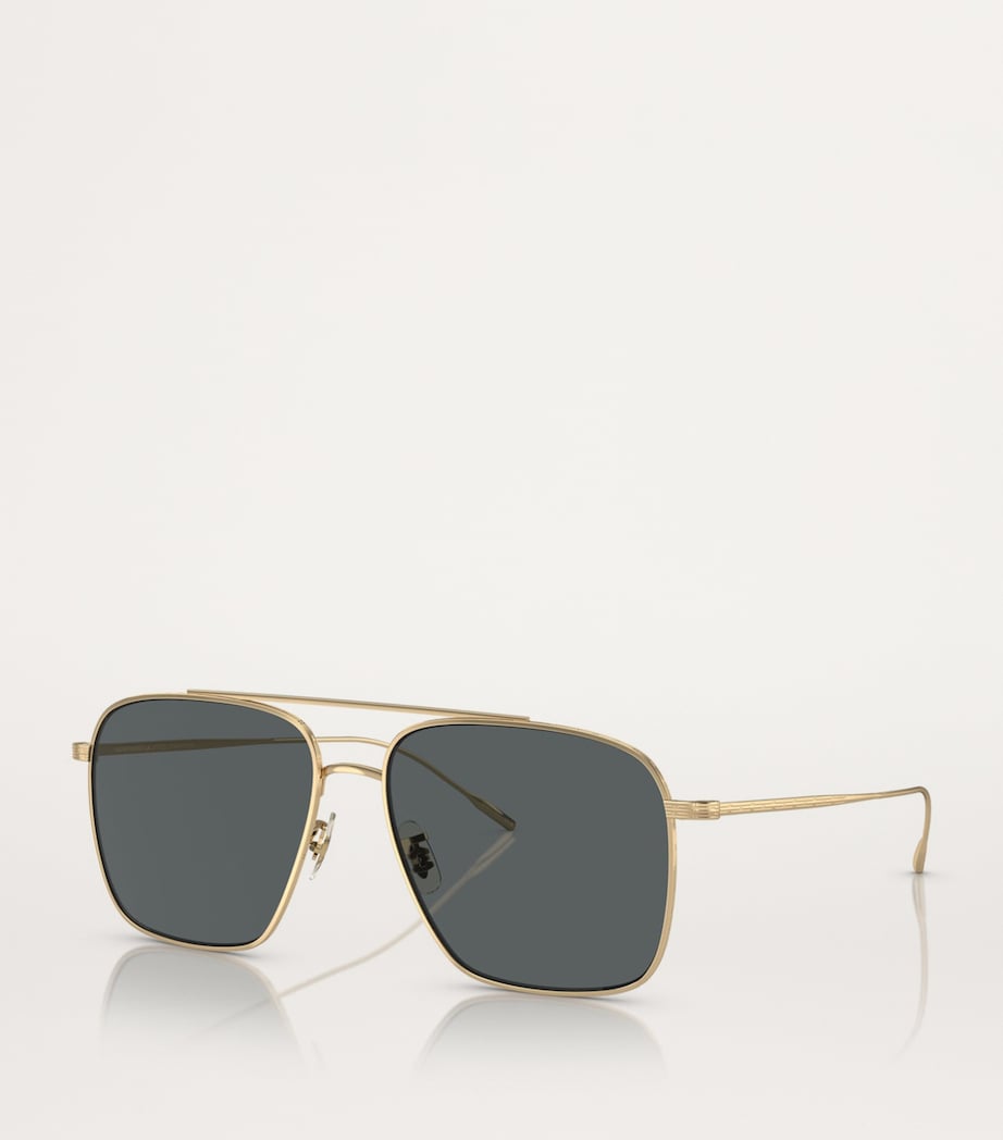 Oliver Peoples Titanium Dresner Sunglasses