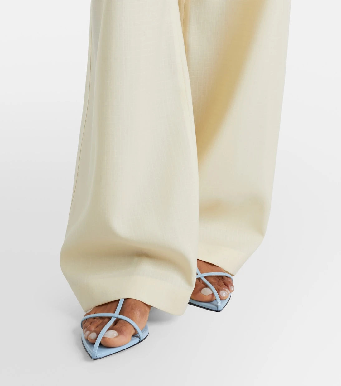 Jil Sander - صندل Cage جلدي