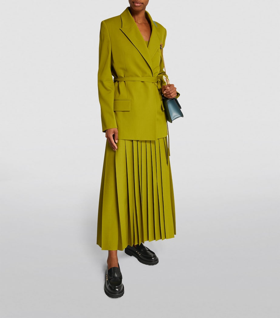 Valentino Garavani Black Leather Rockstud Loafers 50