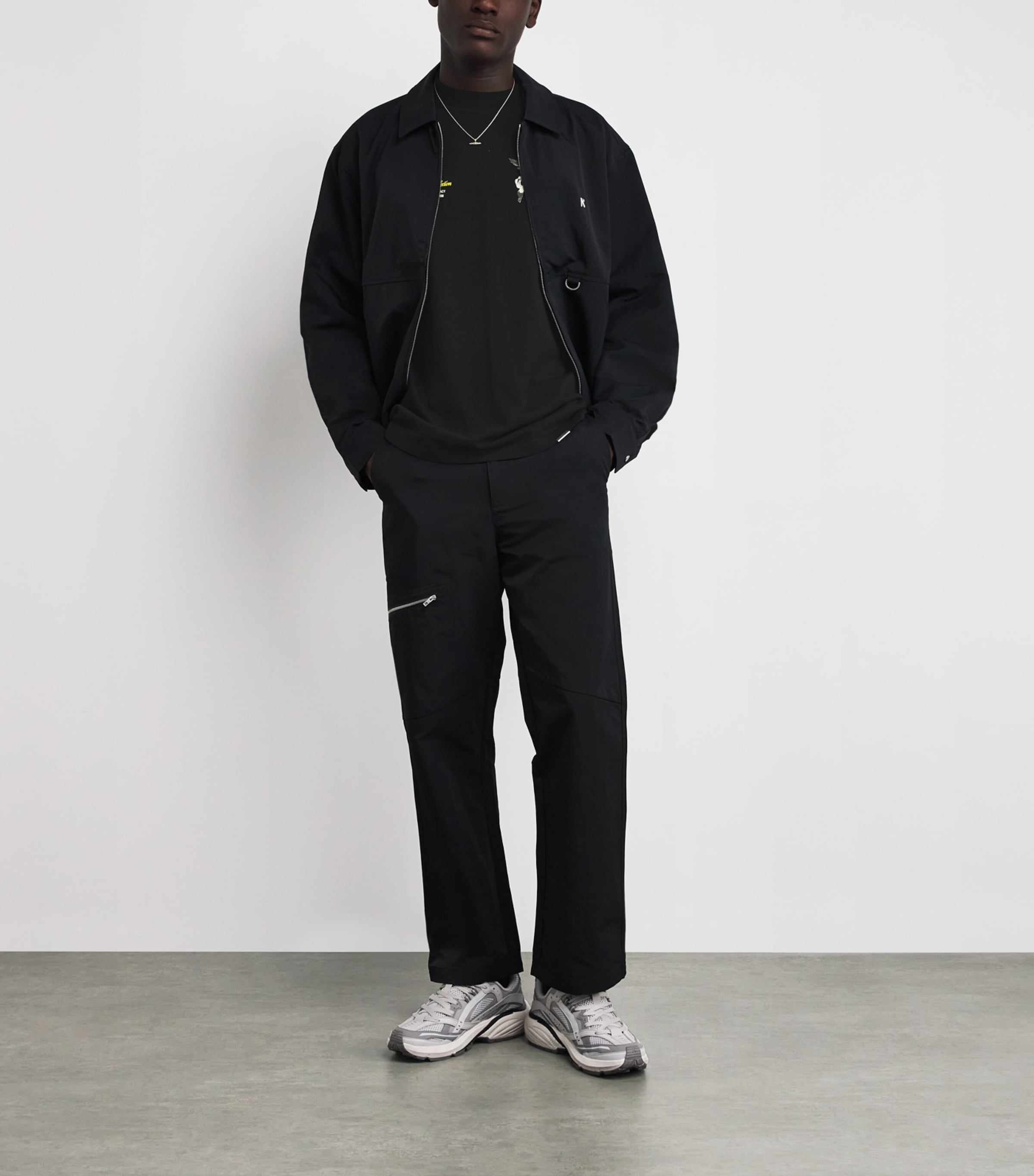 Represent Black Technical Overshirt