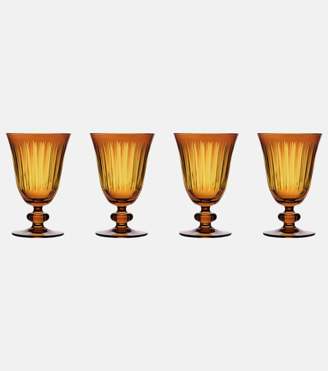 L'Objet - Prism set of 4 wine glasses