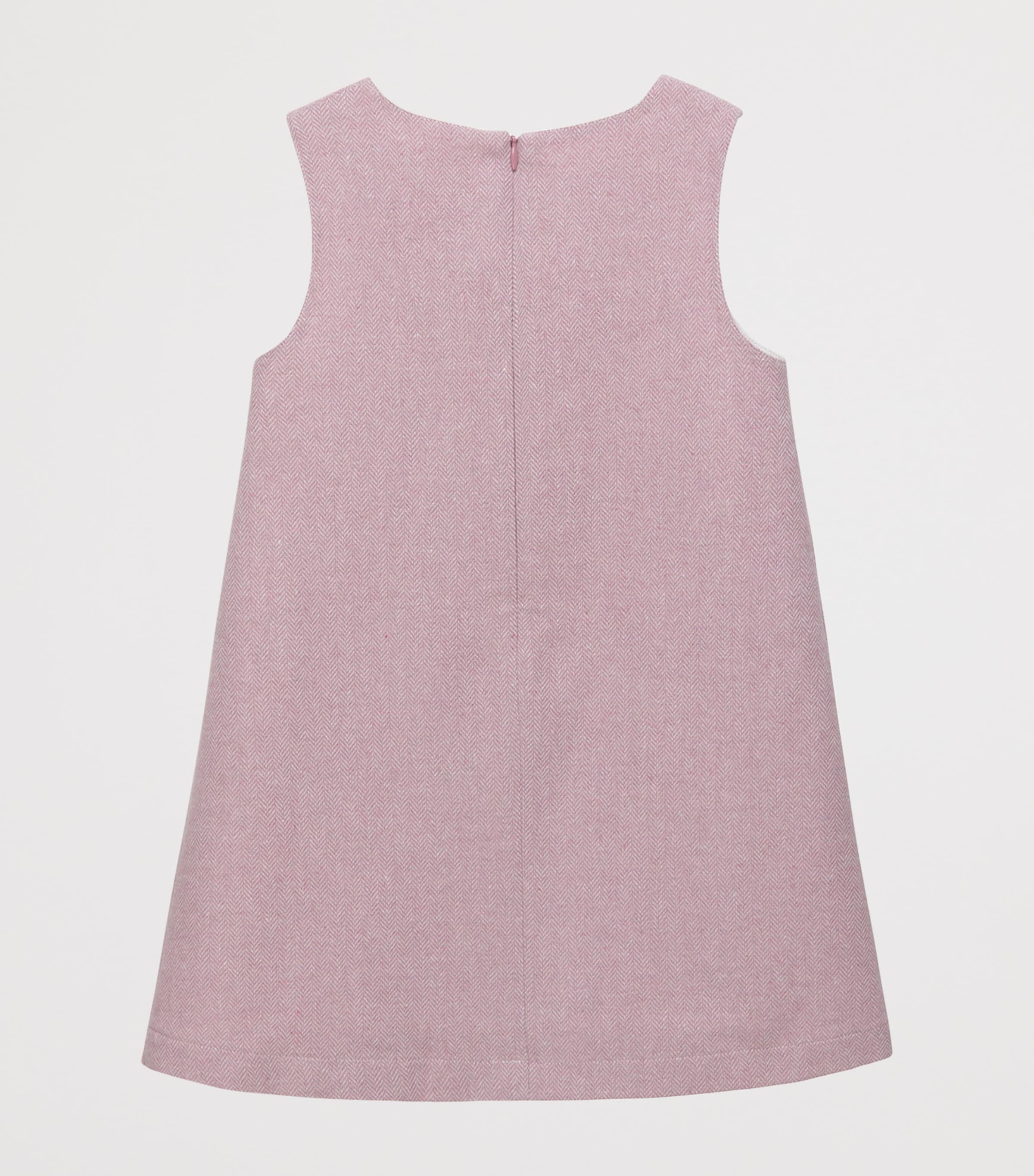 Trotters Pink Bow-Detail Georgina Dress (6-11 Years)