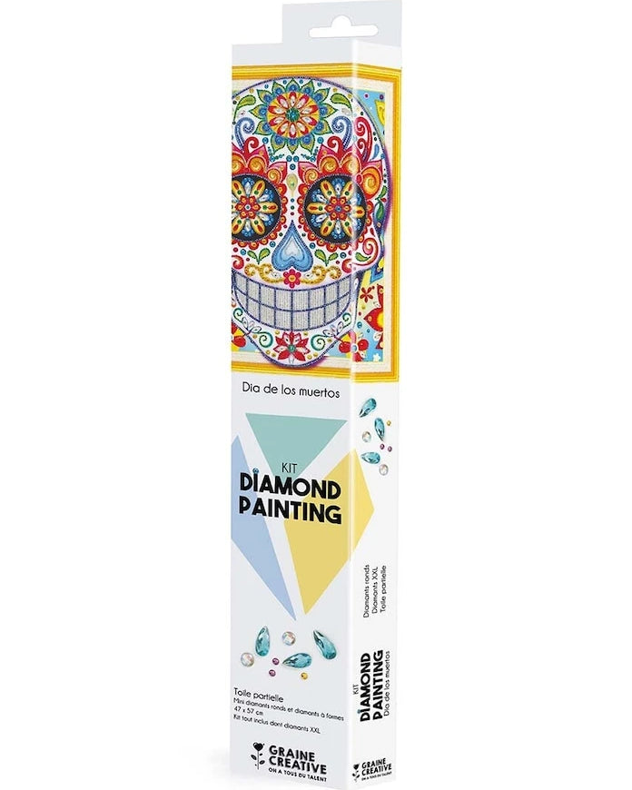Комплект diy мозайка Graine Creative Maxican Skull Diamond Painting