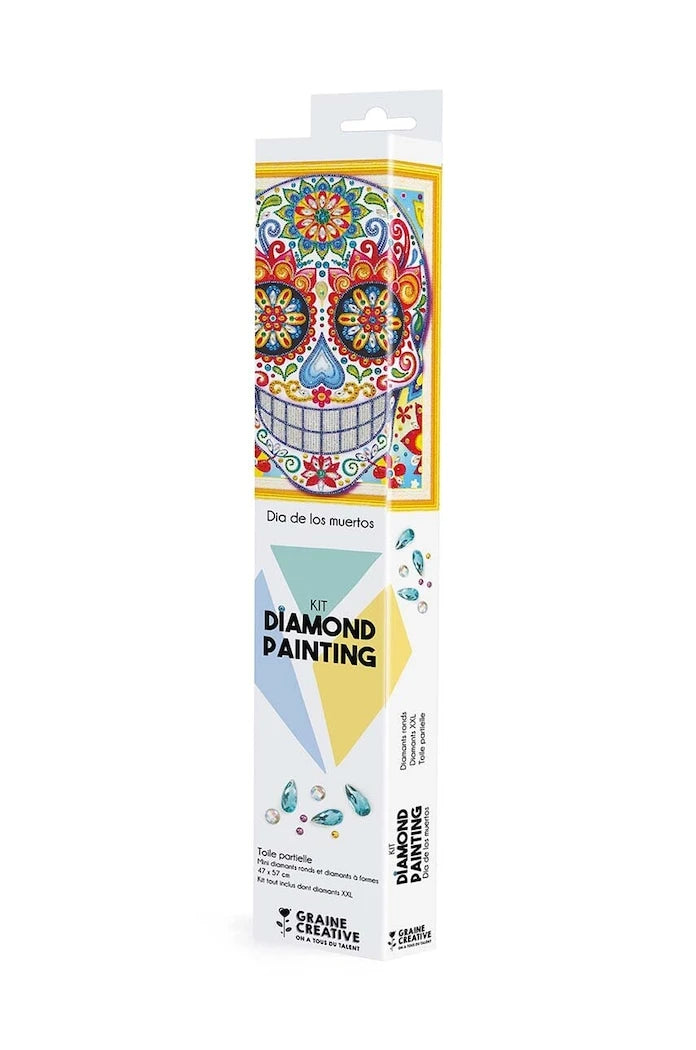 Комплект diy мозайка Graine Creative Maxican Skull Diamond Painting