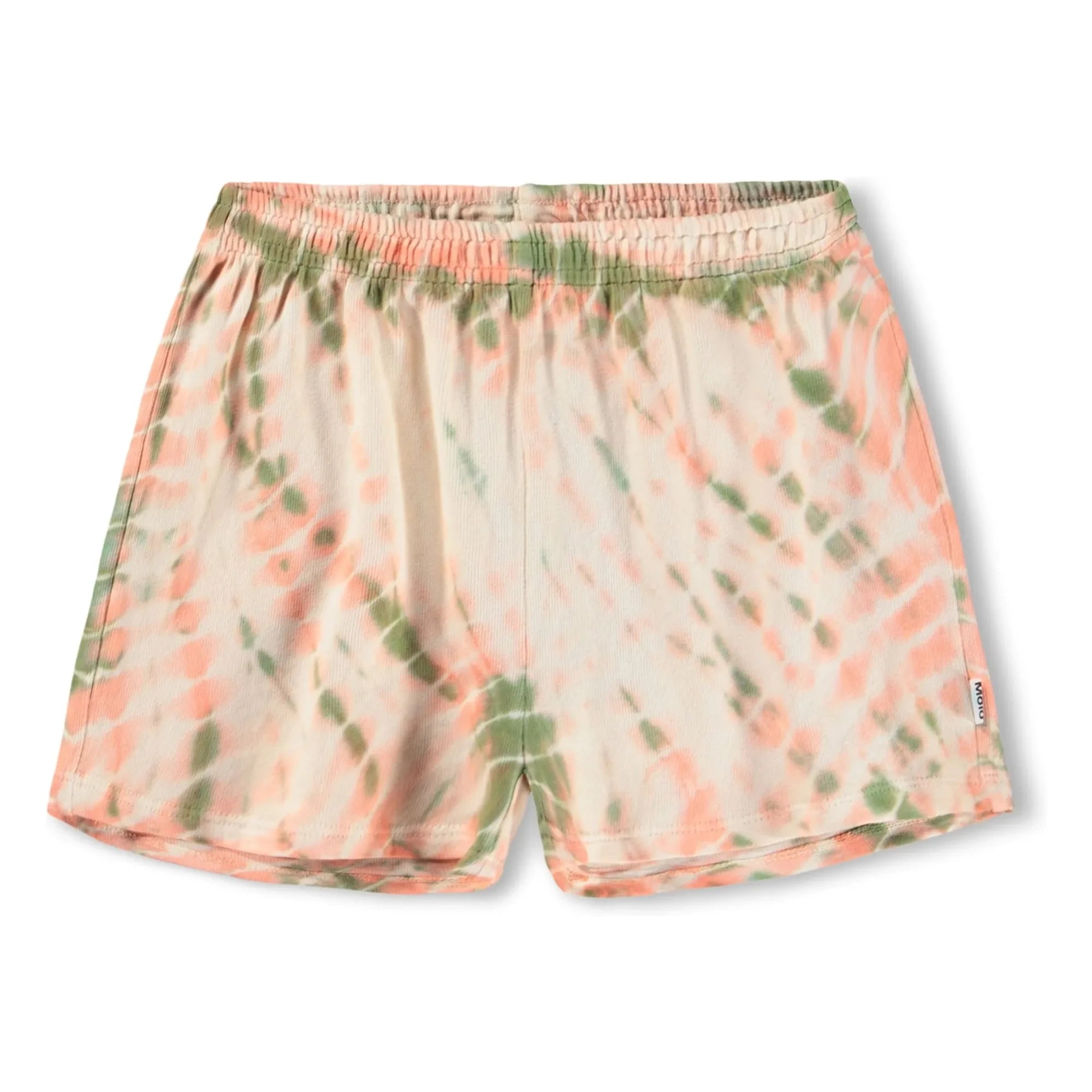 Molo - Akima Tie and Dye Organic Cotton Shorts | Pale Pink