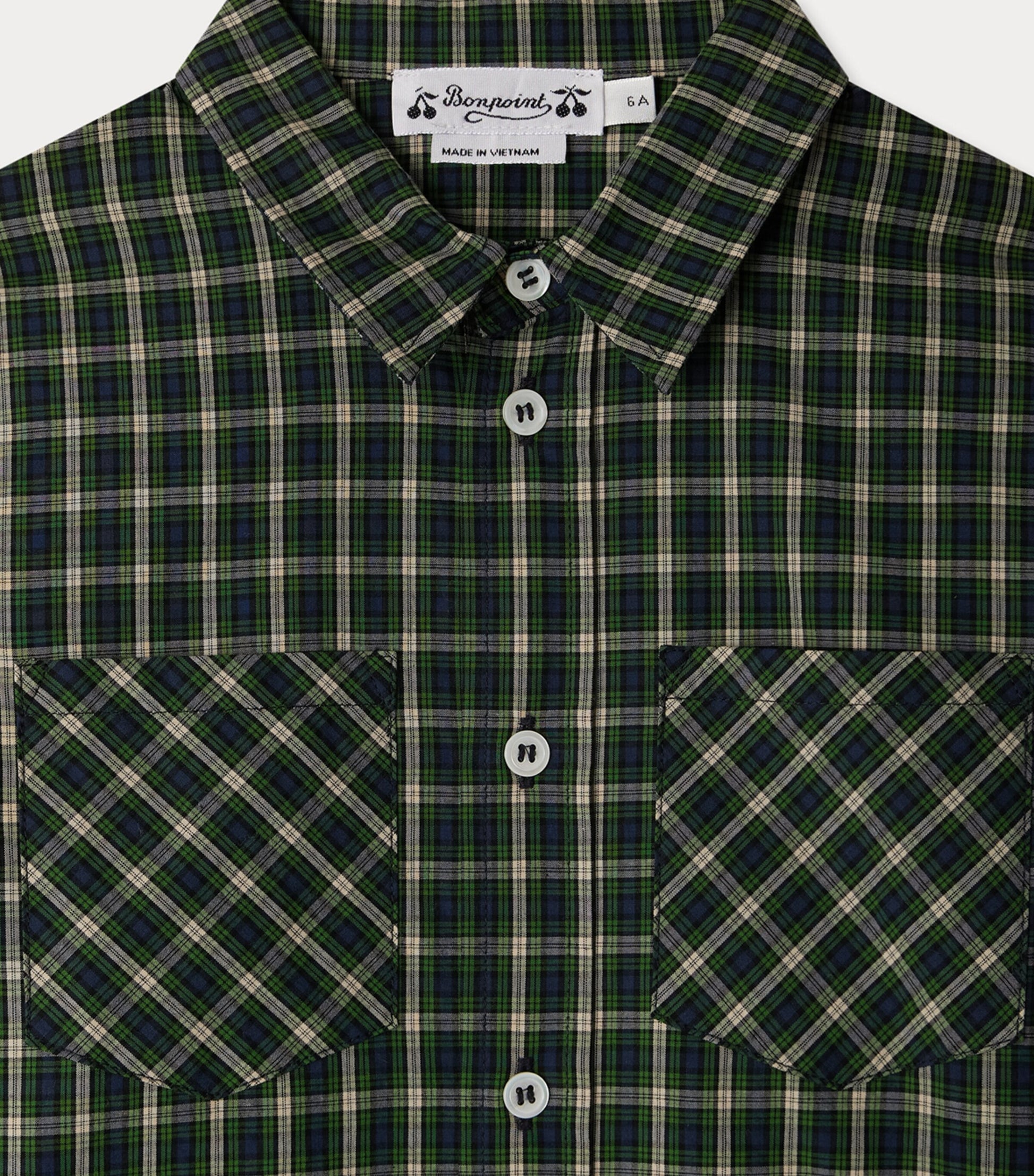 Cotton Check Altman Shirt (4-8 Years)