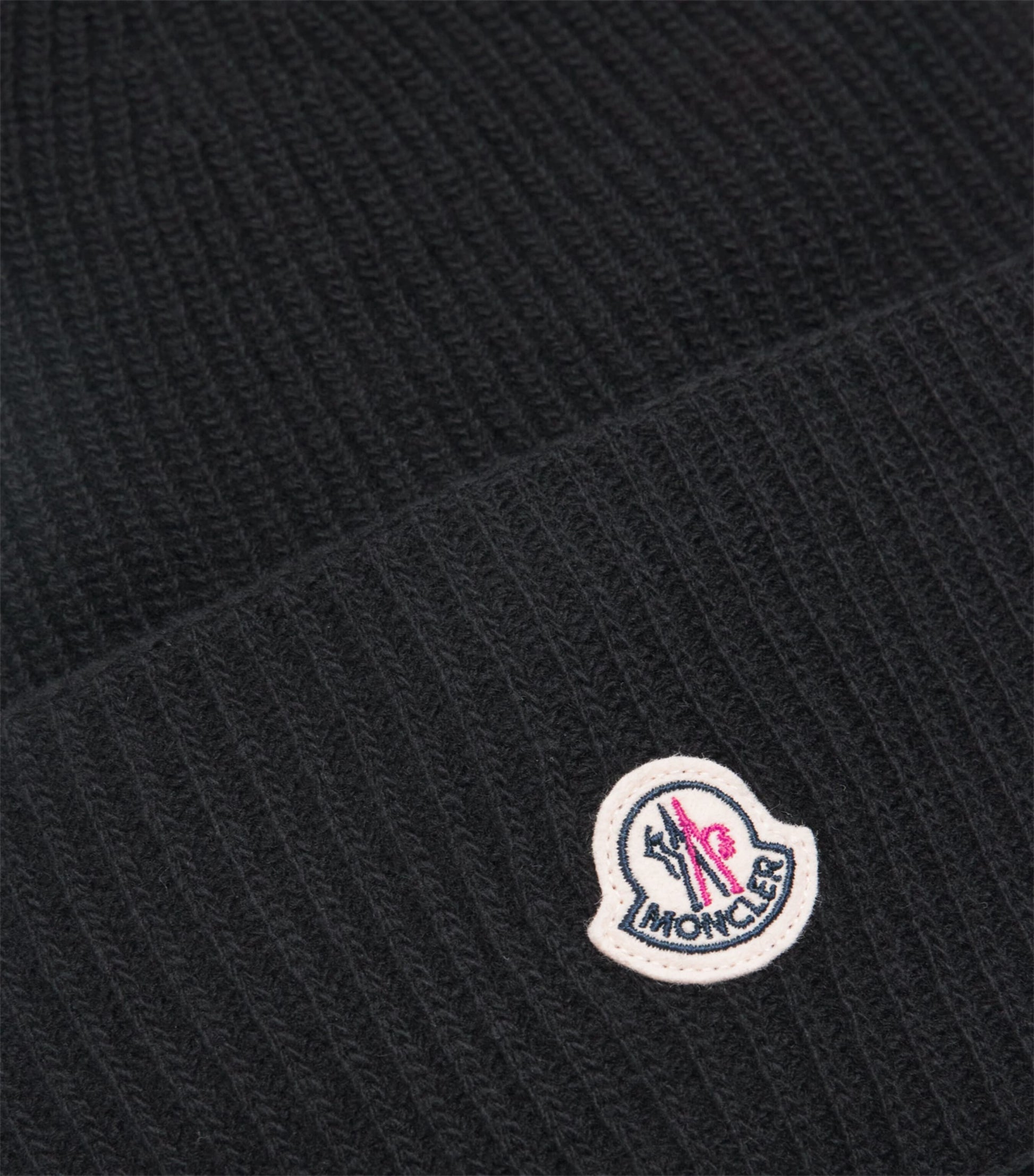 Virgin Wool Ribbed Beanie