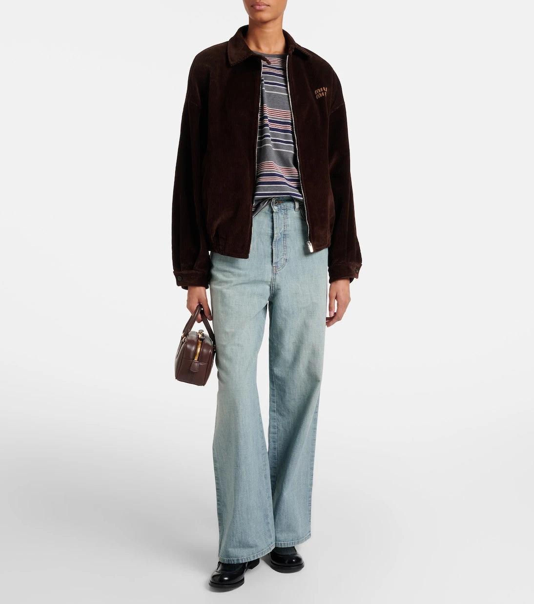 Miu Miu - Arcadie leather tote bag