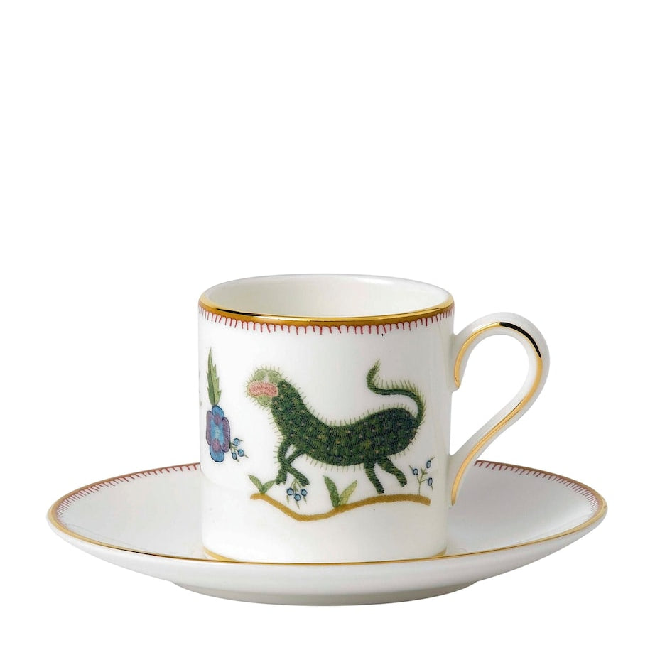 Mythical Creatures Coffee Cup and Saucer