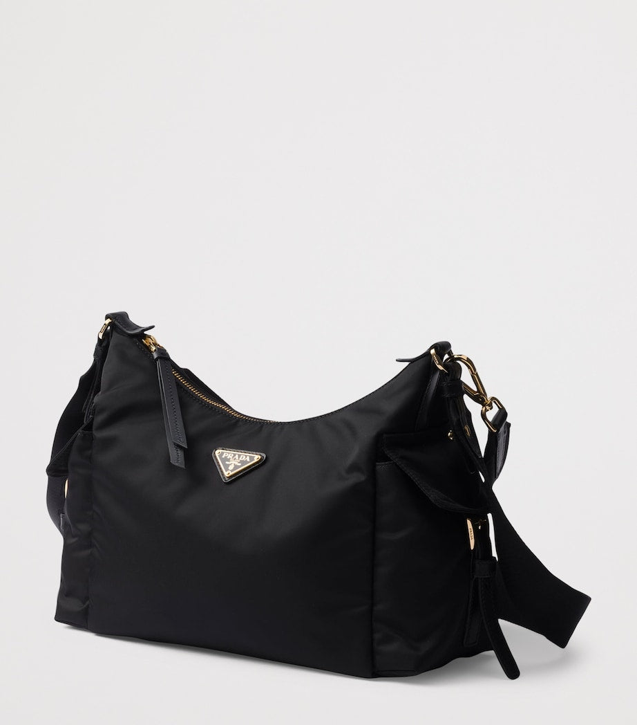 Prada Re-Nylon and Leather Explore Shoulder Bag