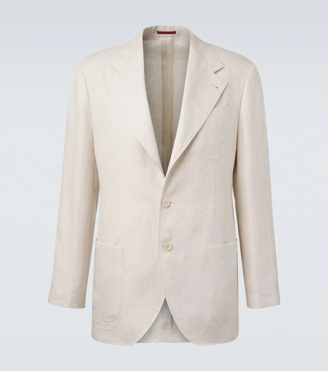 Brunello Cucinelli - Single-breasted linen blazer