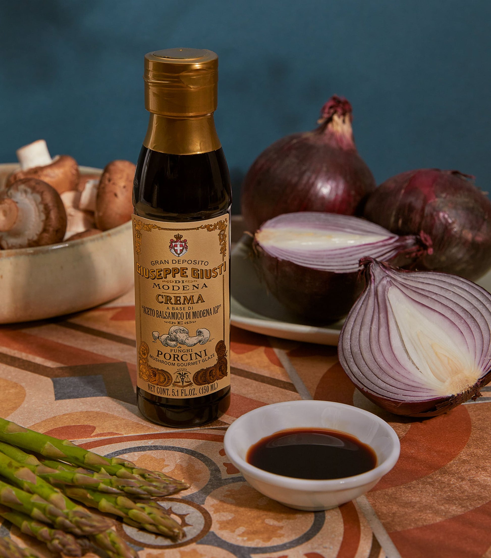 Giuseppe Giusti Balsamic Glaze with Porcini Mushrooms (150ml)