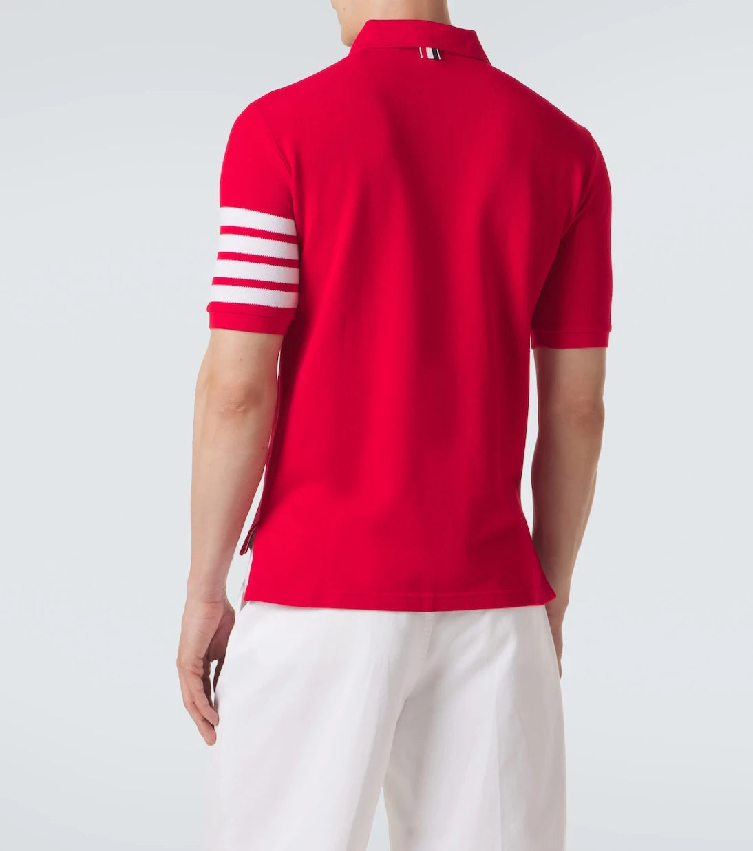 Thom Browne - 4-Bar cotton polo shirt