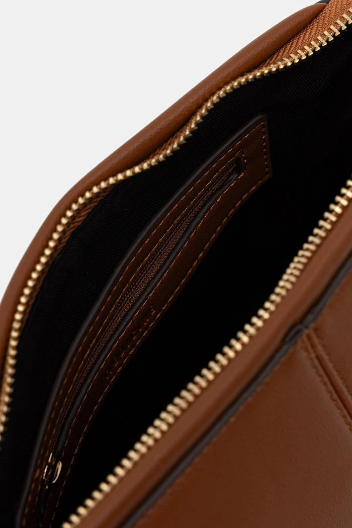 Medicine suni deri crossbody kadın çantası