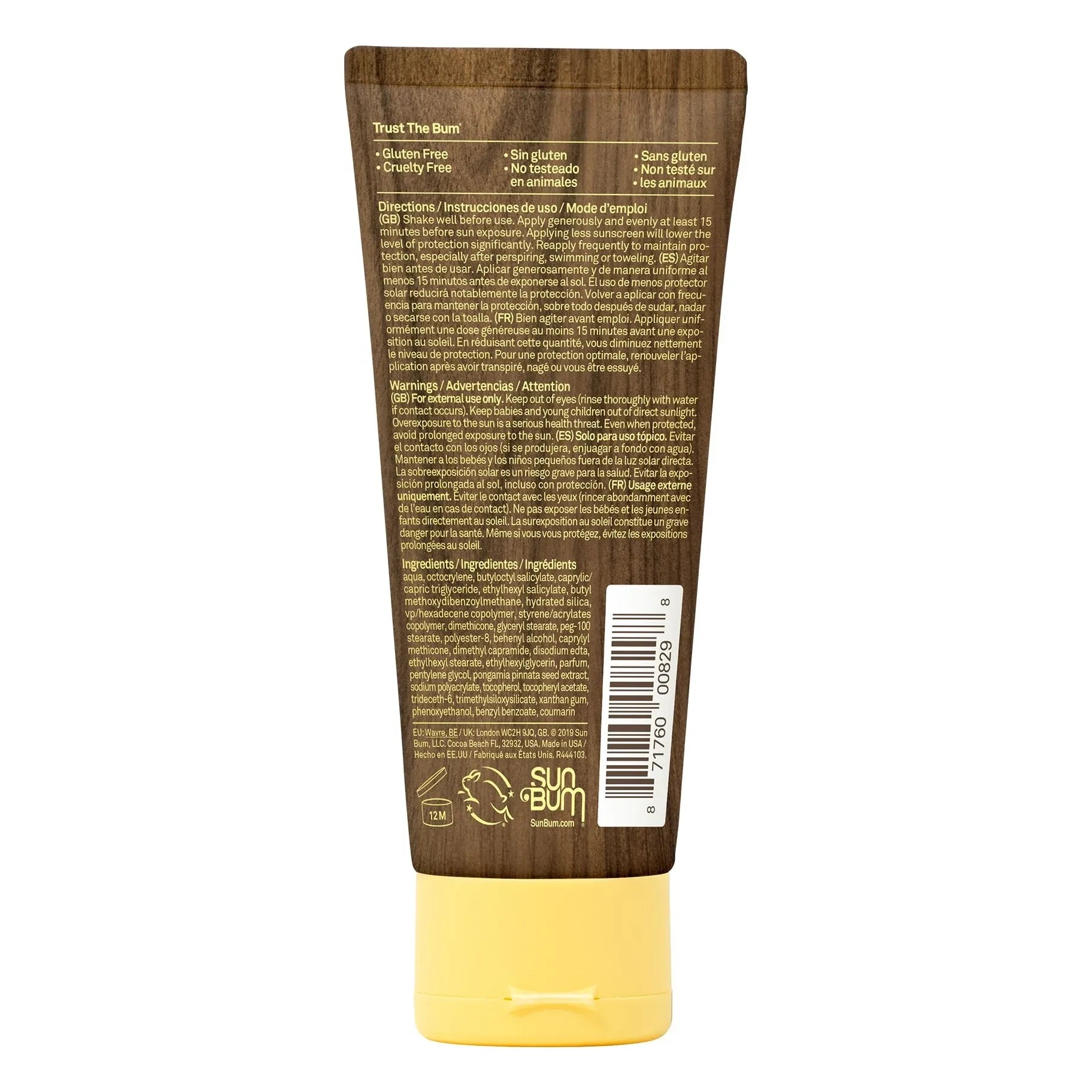 Sunbum - Original SPF30 Moisturizing Sunscreen - 88ml