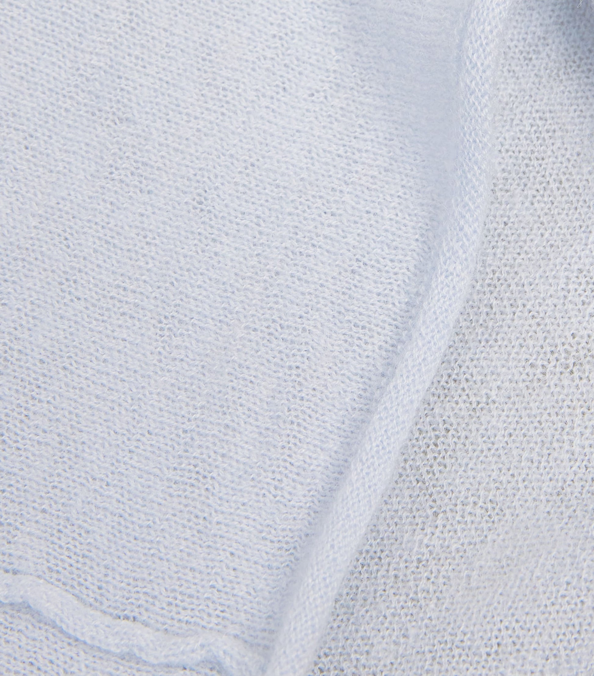 Blue Cashmere Sheer Cardigan