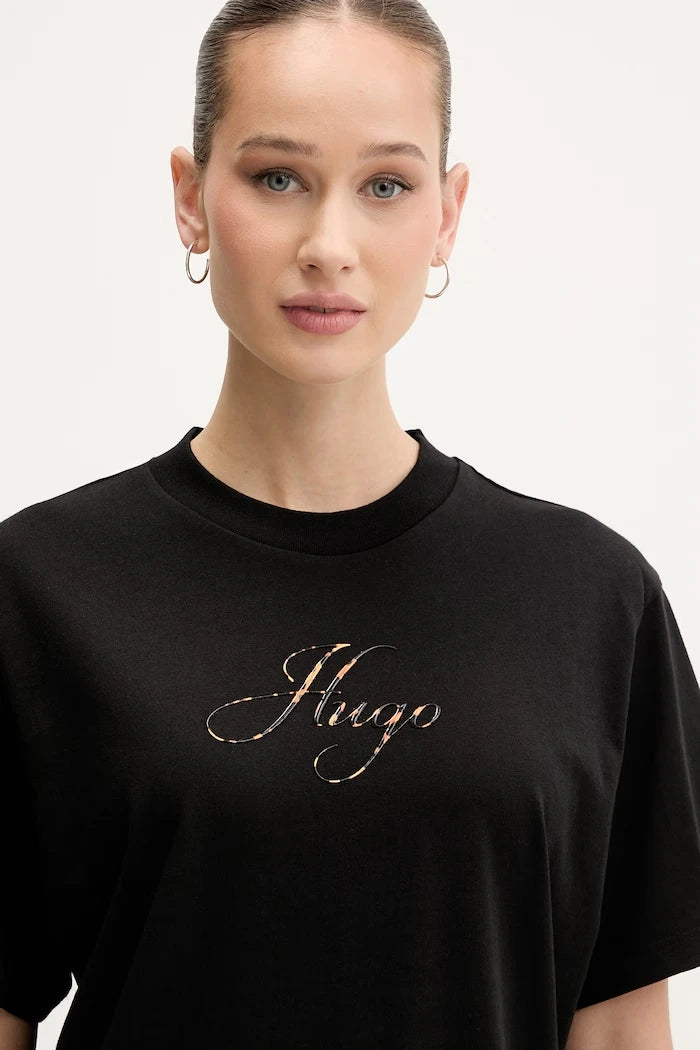 HUGO тениска дамска Vintage Tee_23