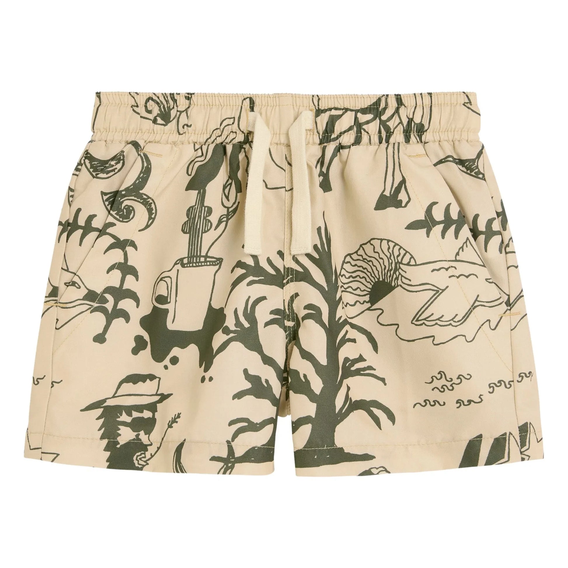 OAS - Poplan Bath Shorts | Beige