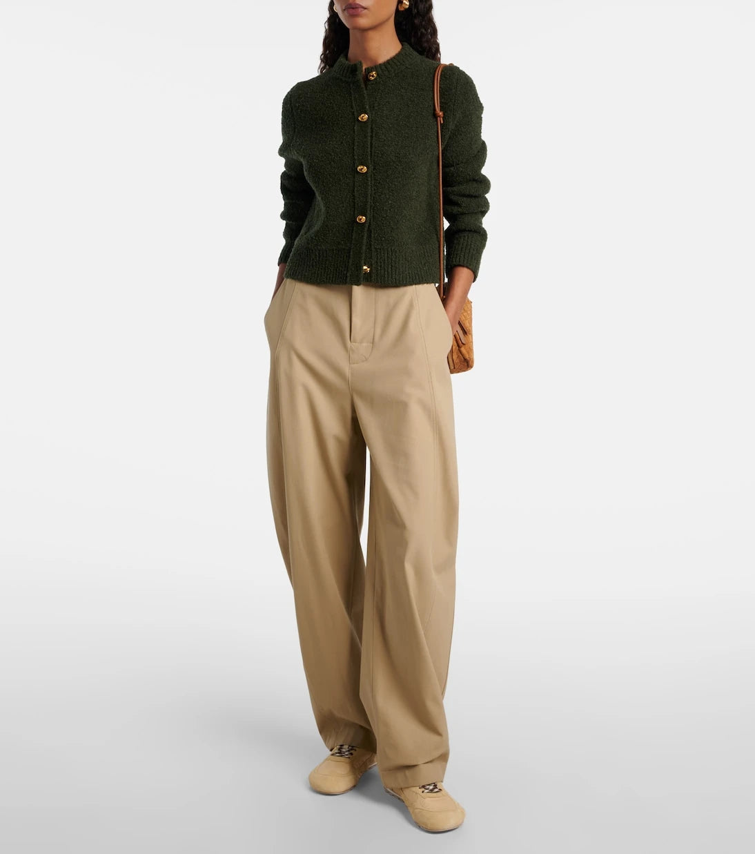 Bottega Veneta - Orbit Flash suede-trimmed sneakers