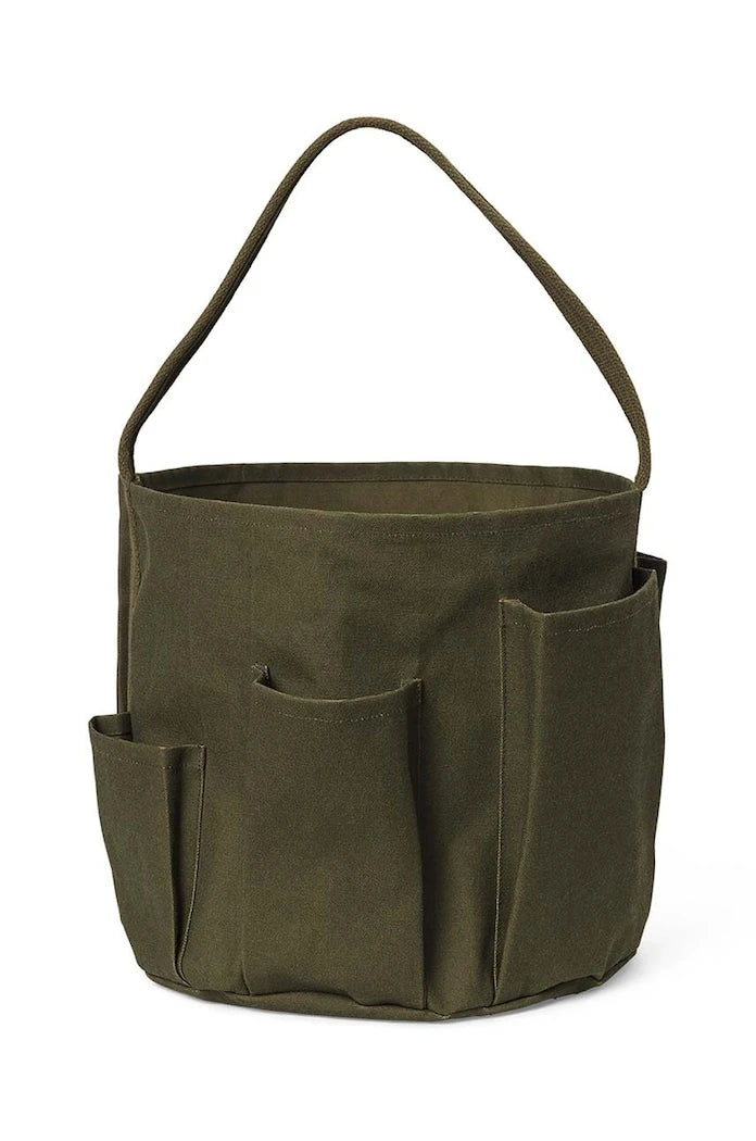 ferm LIVING Bark Garden Bucket Bahçe Alet Çantası