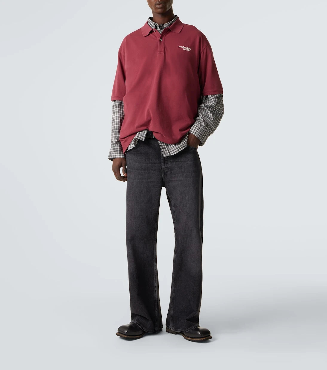 Acne Studios - Cotton piqué polo shirt