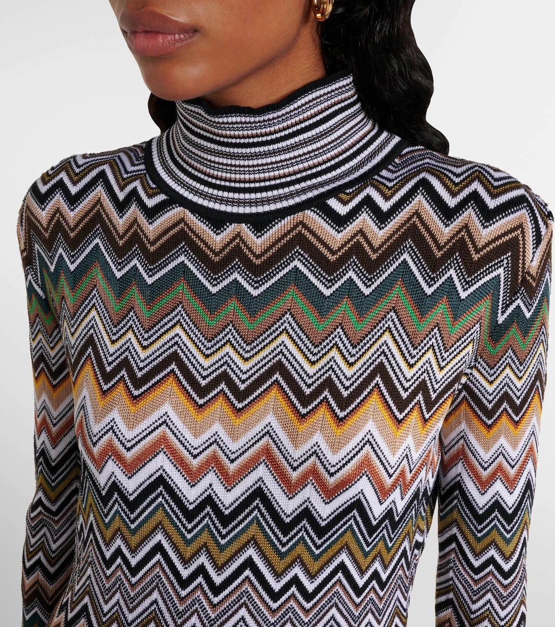 Missoni - Zigzag midi dress