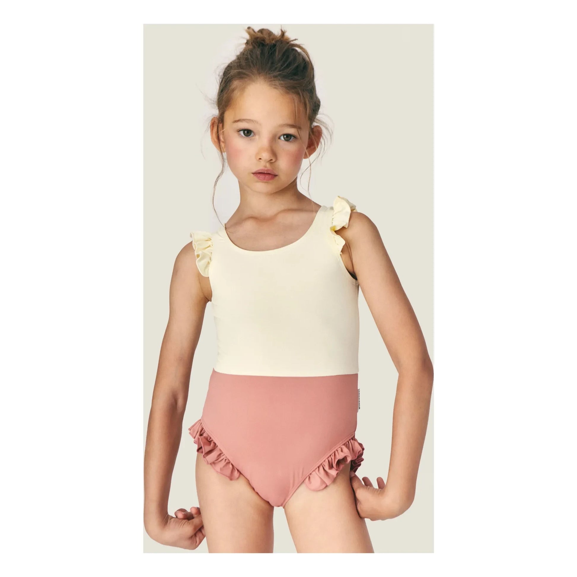 Mipounet - Angelina Swimsuit | Powder pink