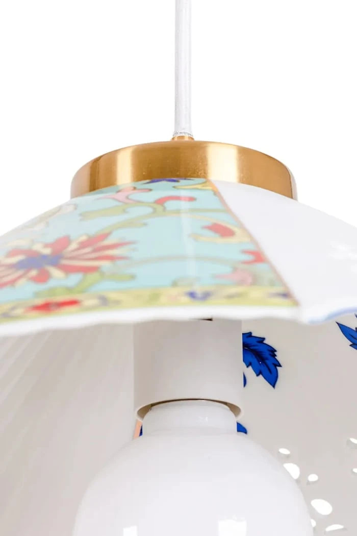 Seletti porselen sarkıt lamba 36 x 35 x 14 cm