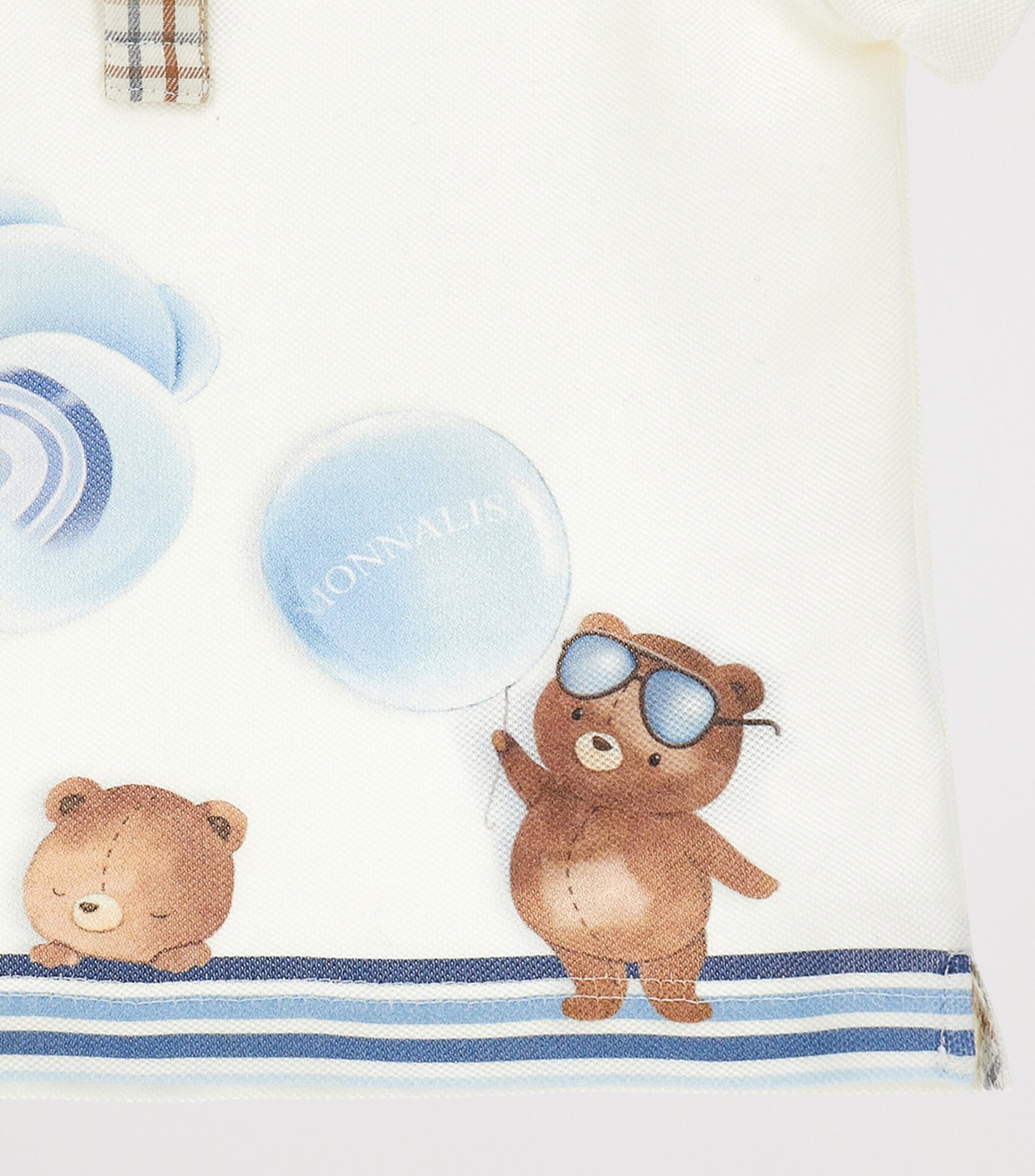 Monnalisa Cotton Printed Polo Shirt (6-24 Months)