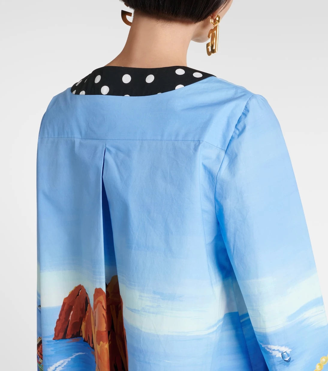 Dolce&Gabbana - Capri printed cotton kaftan