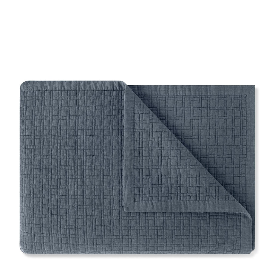 Linen Quilted Adorno Bedspread (290cm x 250cm)