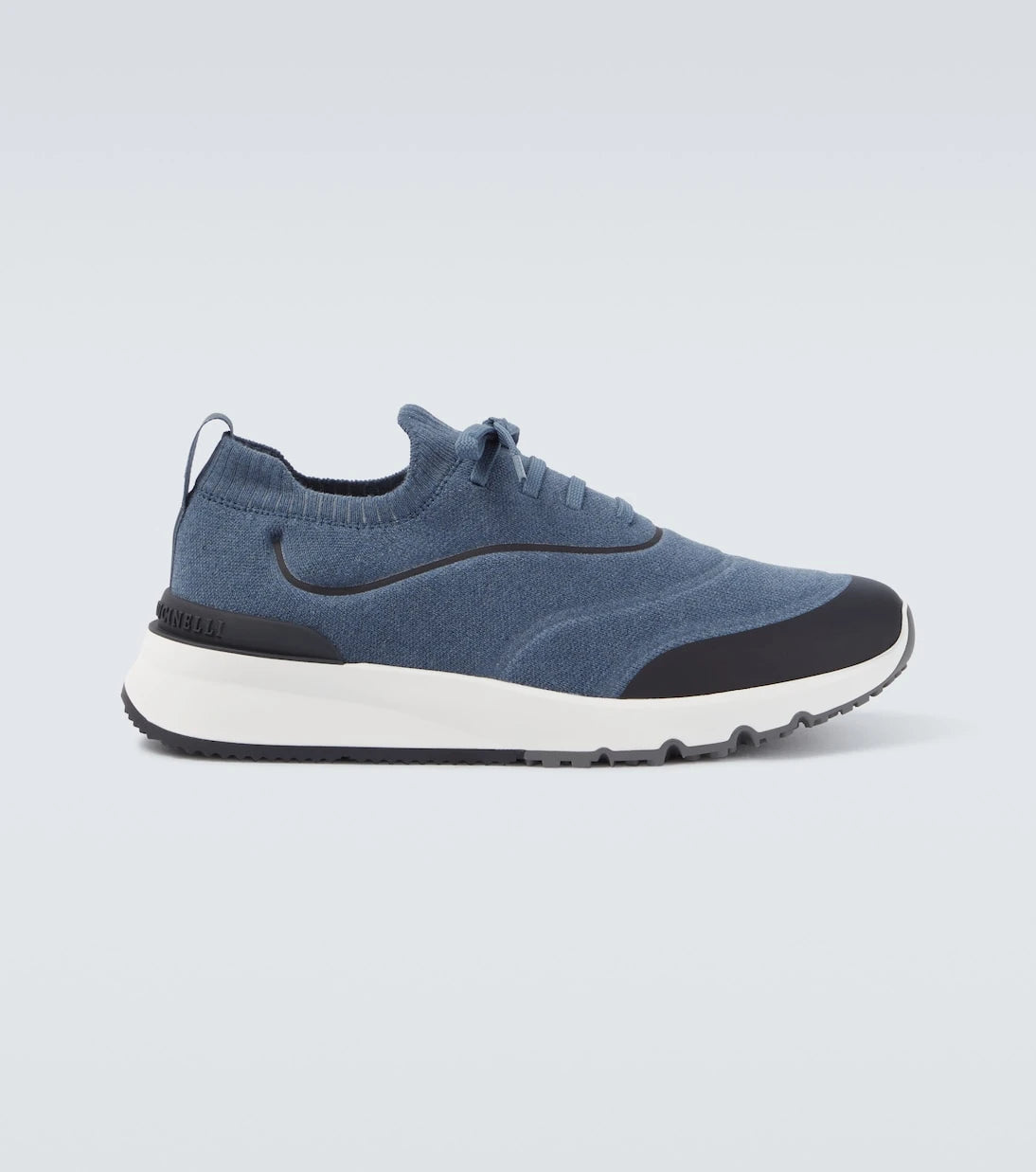 Brunello Cucinelli - Techno knitted sneakers