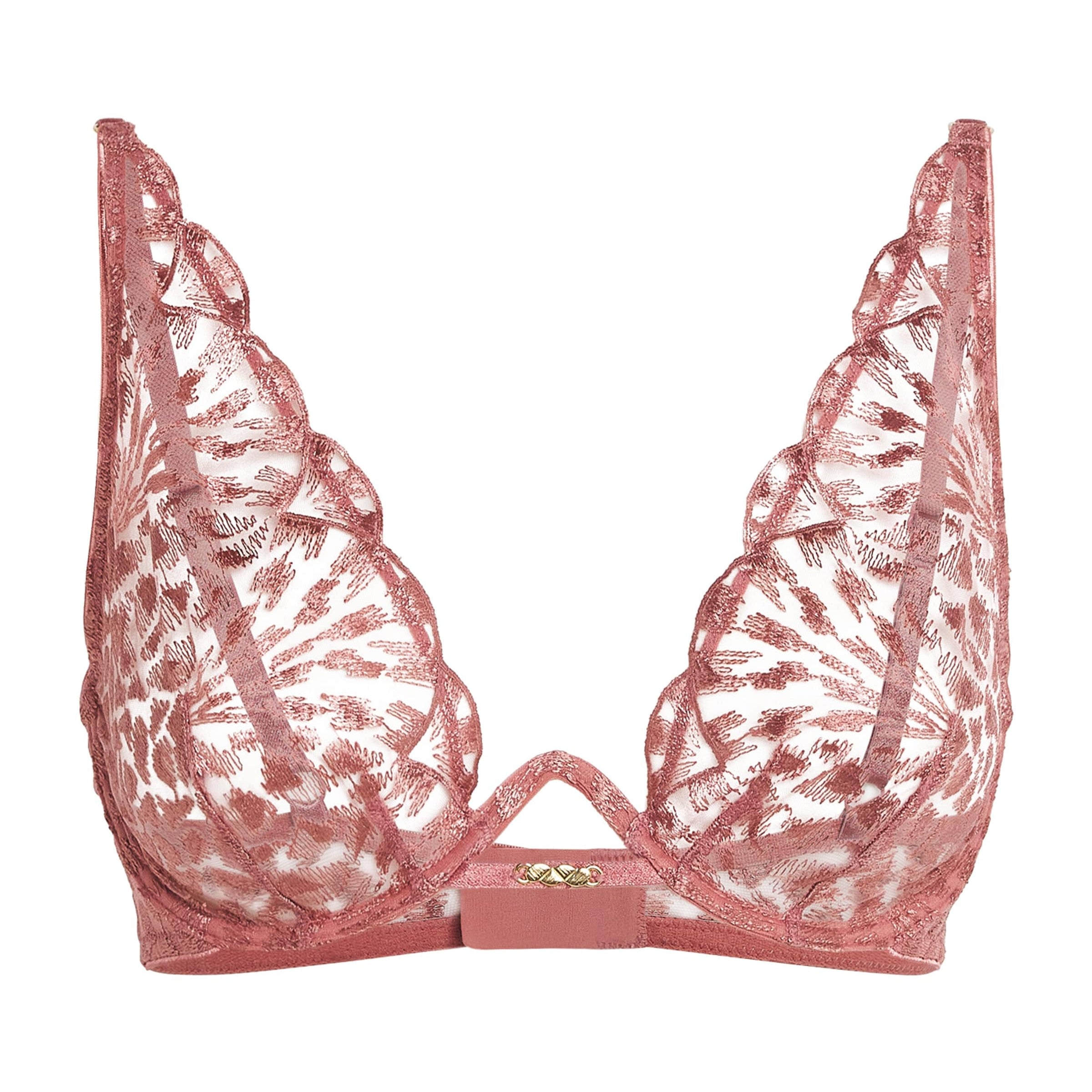 Pink Crazy in Love Triangle Bra