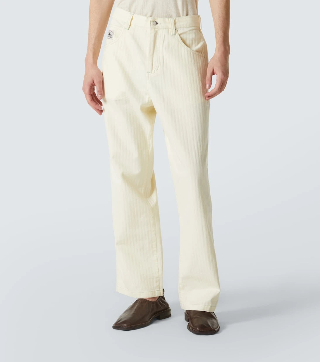 Bode - Cotton straight pants